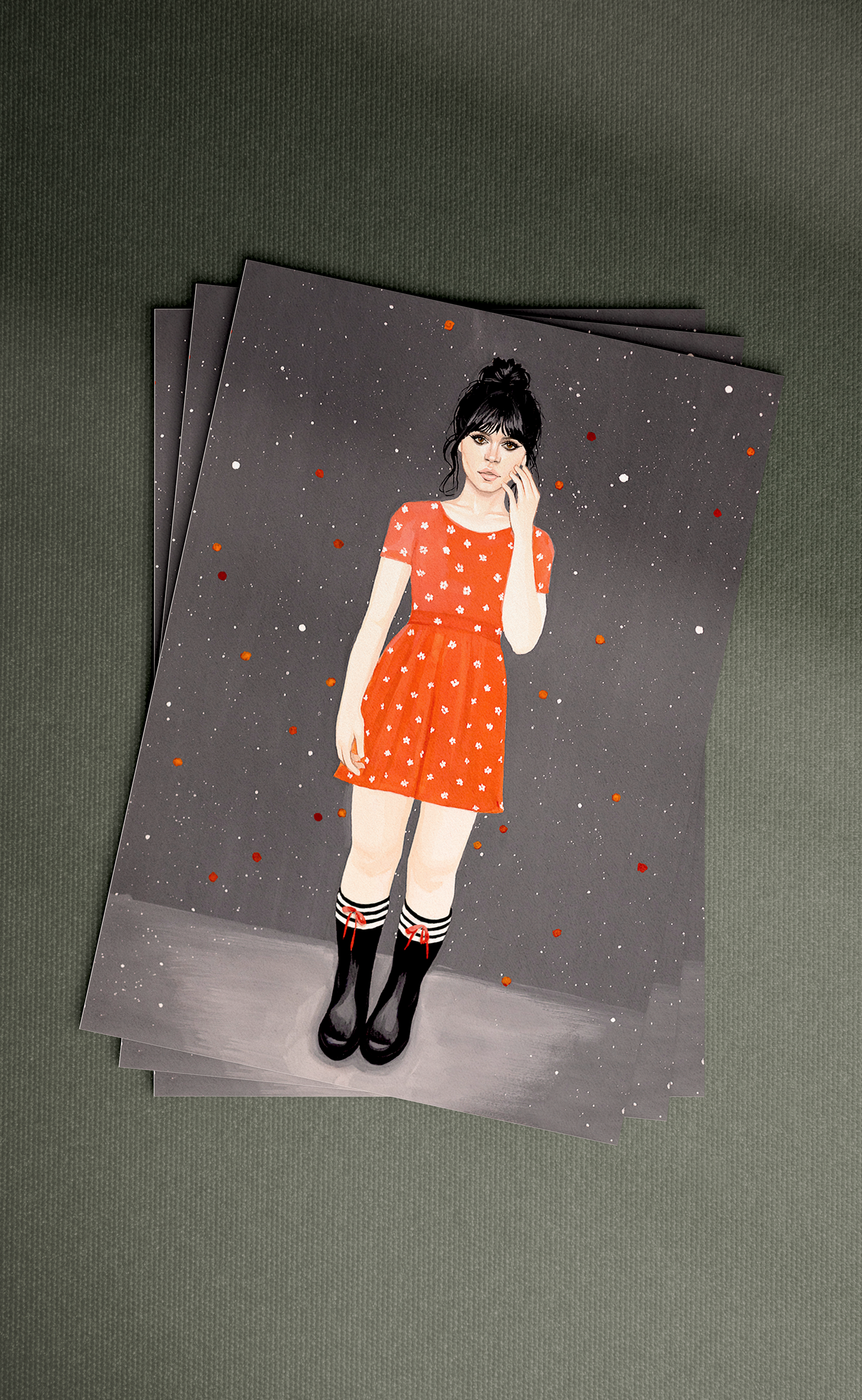 Stella Kobrick Chapter Three Portrait Art.